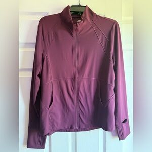 Avia Purple Bomber Jacket Fitted Performance Style